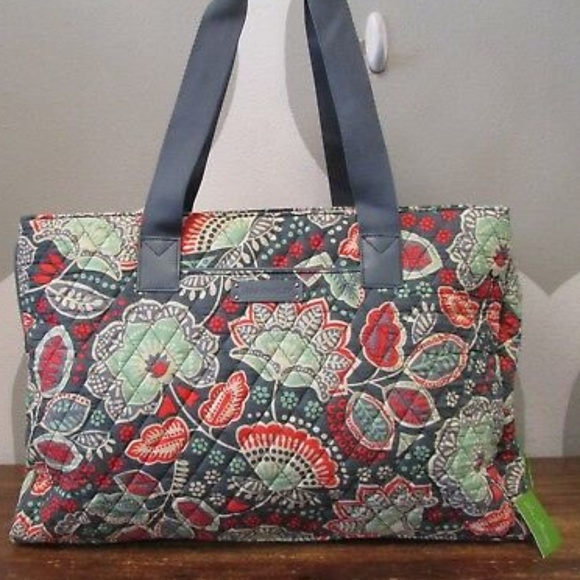 triple compartment travel bag